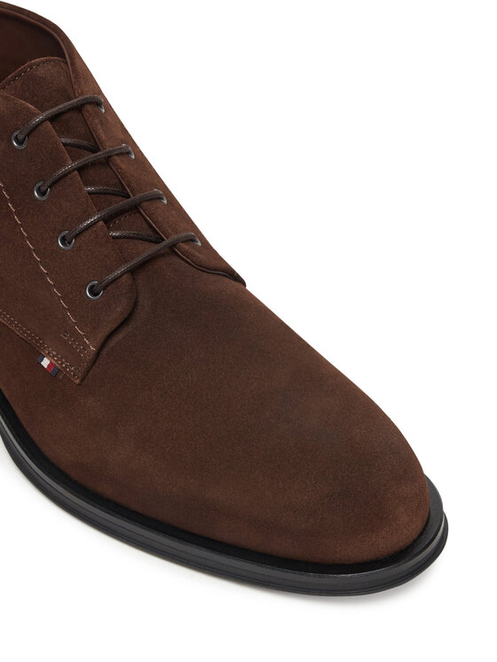 Tommy Hilfiger Tommy Hilfiger Gležnjarji Corporate FM0FM05579 Rjava