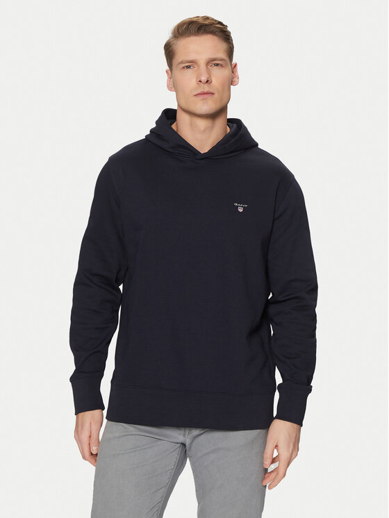 Gant Mikina Original Shield 2014016 Tmavomodrá Regular Fit