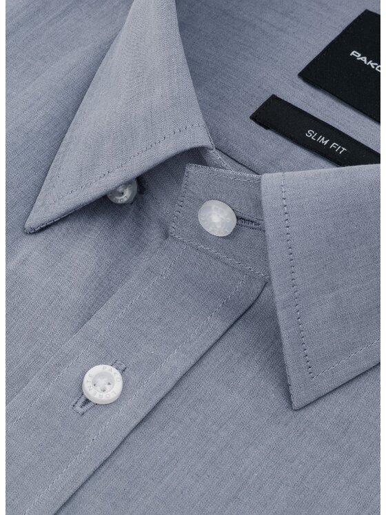 Pako Lorente Pako Lorente Koszula P26WF-1X-013 Szary Slim Fit