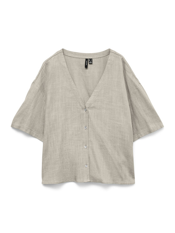 Vero Moda Vero Moda Marškiniai Rosie 10346914 Šviesiai smėlinė Loose Fit