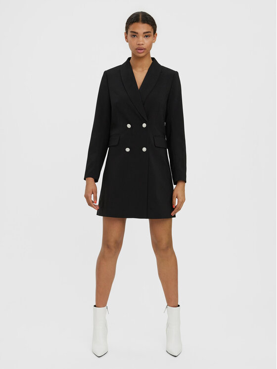 Vero Moda Vero Moda Kokteilikleit Katerine 10277425 Must Loose Fit