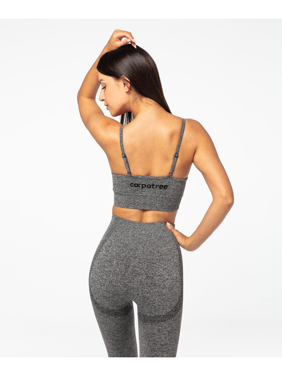 Carpatree Carpatree Biustonosz sportowy Vibe Bra Szary