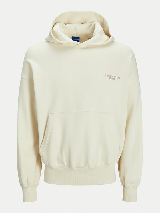 Jack&Jones Jack&Jones Majica dugih rukava Noho 12263036 Écru Oversize