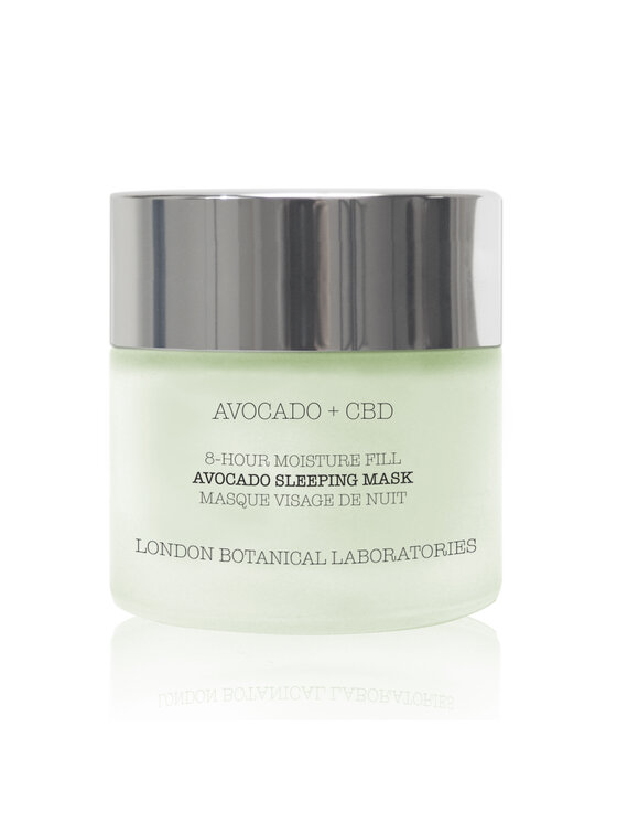 London Botanical Laboratories London Botanical Laboratories Awokado + CBD | 8-godzinna maska Maska do twarzy