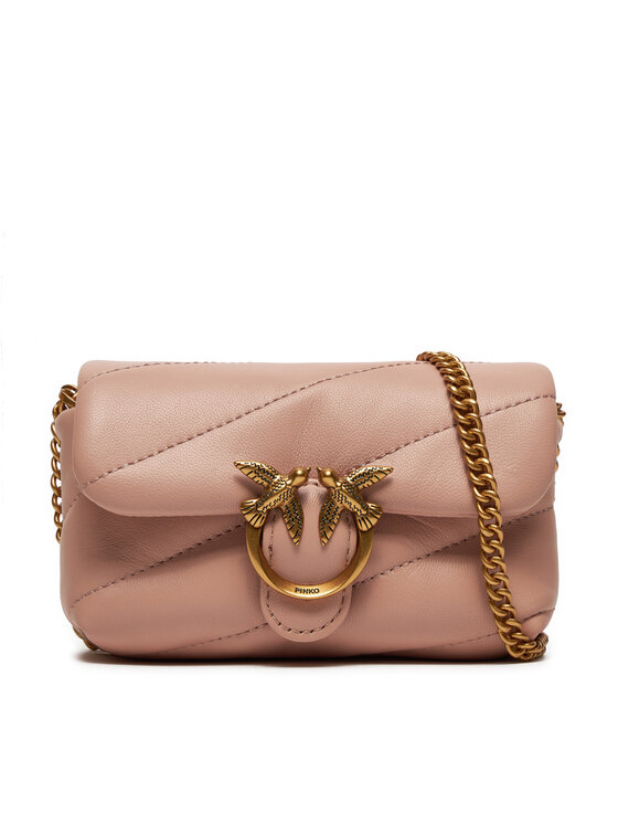 PINKO Pinko Kabelka Love Puff Micro C PE 24 PCPL 100041 A0F2 Růžová