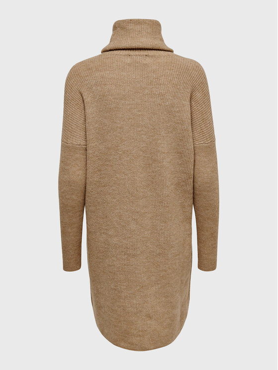 ONLY ONLY Trikotāžas kleita Jana 15140166 Bēšs Regular Fit