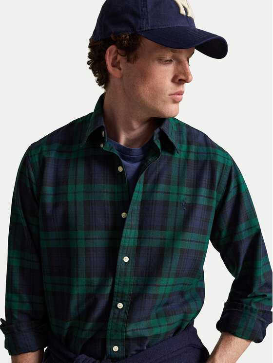 Polo Ralph Lauren Polo Ralph Lauren Koszula 710922273501 Granatowy Custom Fit