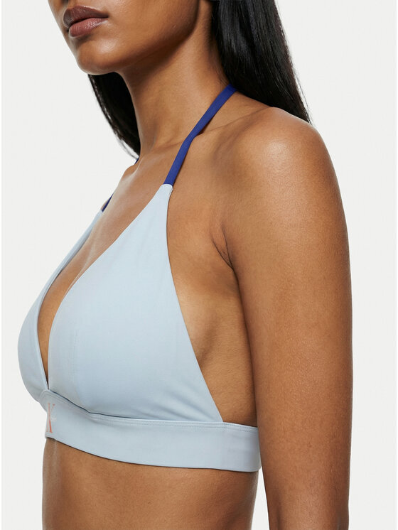 Calvin Klein Swimwear Calvin Klein Swimwear Bikini augšdaļa LV00Q61225 Zils