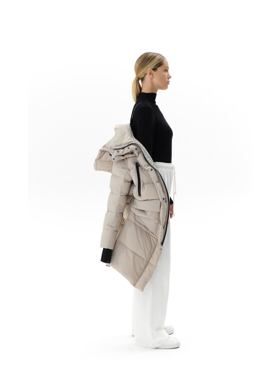 Tiffi Tiffi Kurtka damska MARINELLA Szary Regular Fit
