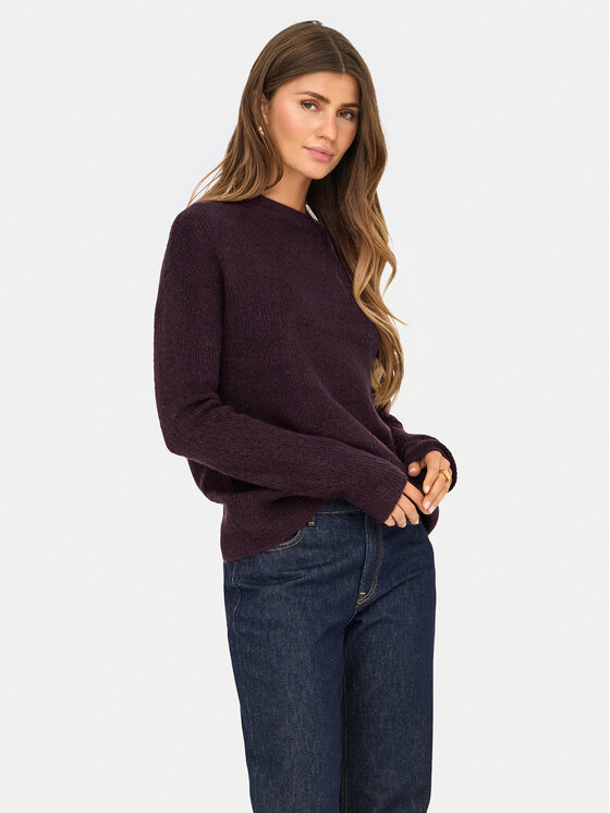 ONLY ONLY Svetr Camilla 15277080 Fialová Regular Fit
