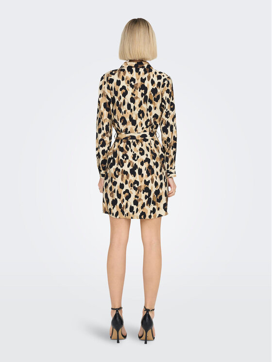 JDY JDY Hemdkleid 15300396 Beige Regular Fit