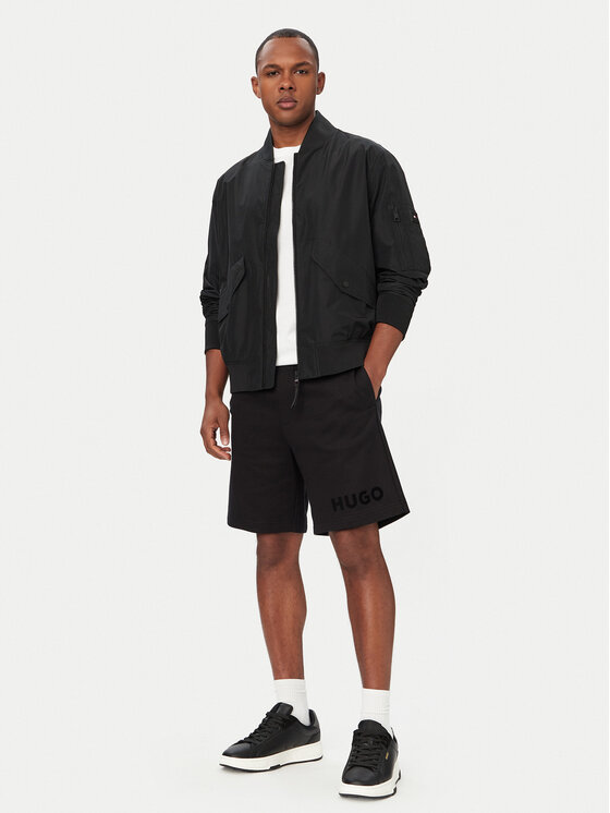 HUGO HUGO Sportske kratke hlače Dinkoe 50535260 Crna Relaxed Fit