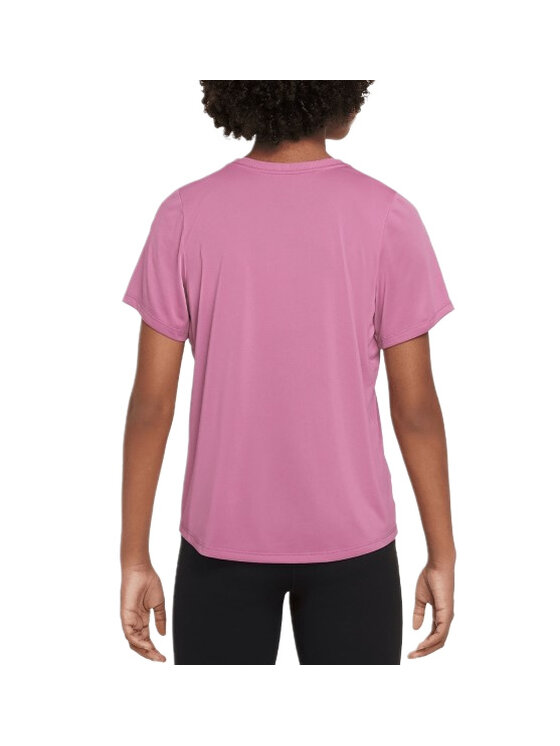 Nike Nike T-Shirt One Fitted Różowy Regular Fit