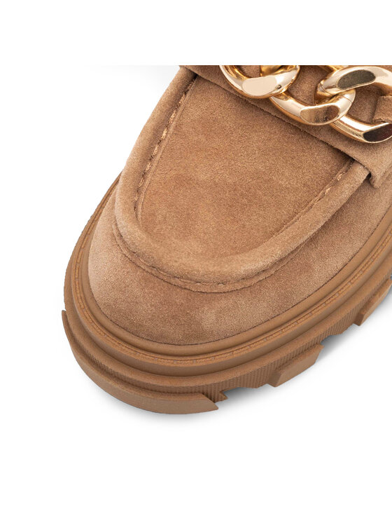 Badura Badura Loafersy SOPHIA-01 Brązowy