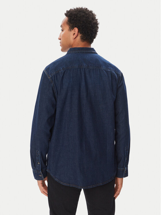 Calvin Klein Jeans Calvin Klein Jeans Teksasärk LV04RH912G Tumesinine Regular Fit