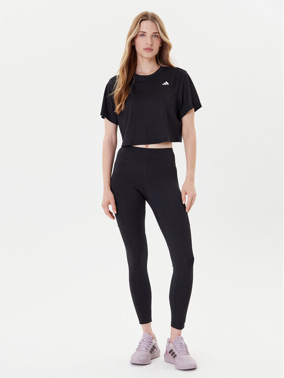 adidas adidas Tehnička majica Train Essentials JC9555 Crna Loose Fit