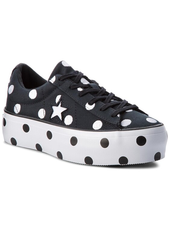 Converse one on sale star platform