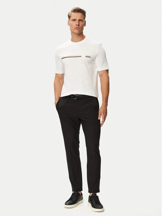 BOSS BOSS Tričko C-Taut 41 50565785 Biela Regular Fit
