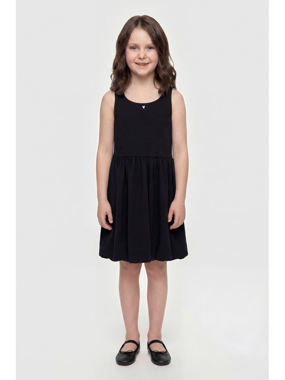 Guess Kids Guess Kids Sukienka codzienna 183383 Czarny Classic Fit