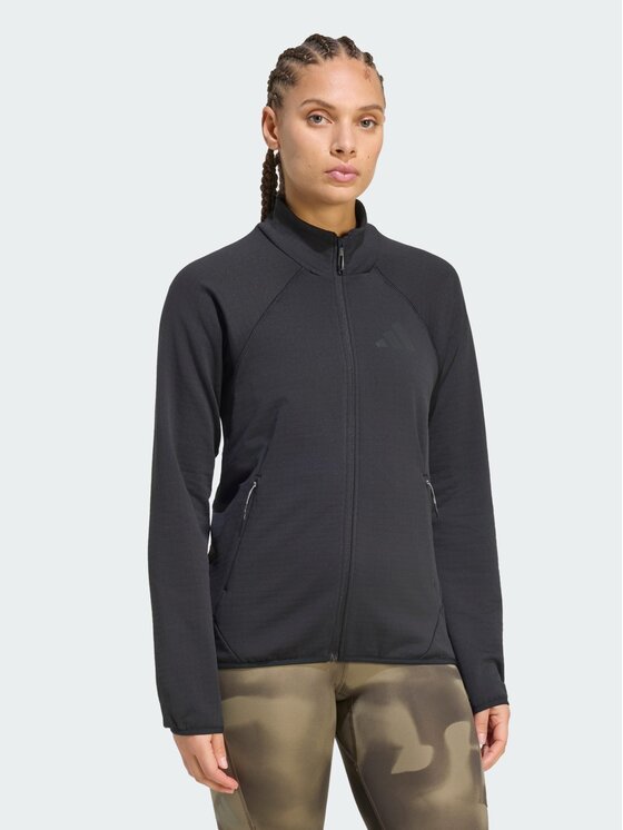 adidas adidas Bluza techniczna 164843 Czarny Slim Fit