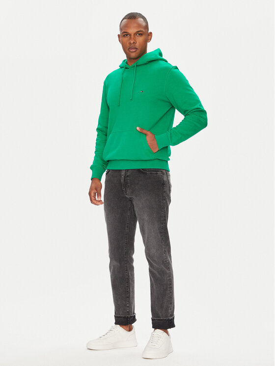 Tommy Hilfiger Tommy Hilfiger Μπλούζα Essential MW0MW37235 Πράσινο Regular Fit