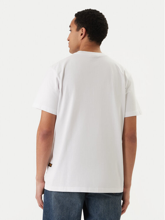 G-Star Raw G-Star Raw Тишърт G Icon Graphic D28823-E385 Бял Regular Fit