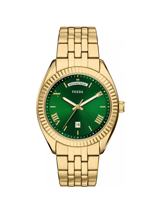 Fossil Fossil Zegarek FS6142 Złoty