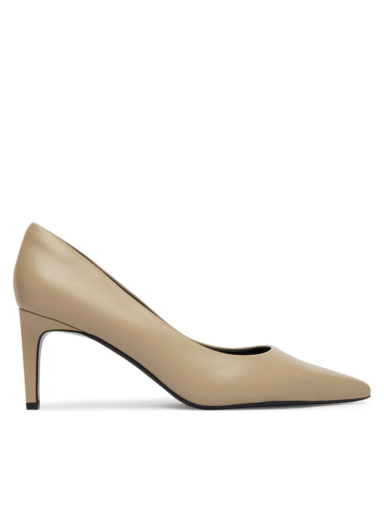Calvin Klein Calvin Klein Magassarkú Ess Stiletto 70 HW0HW02607 Bézs