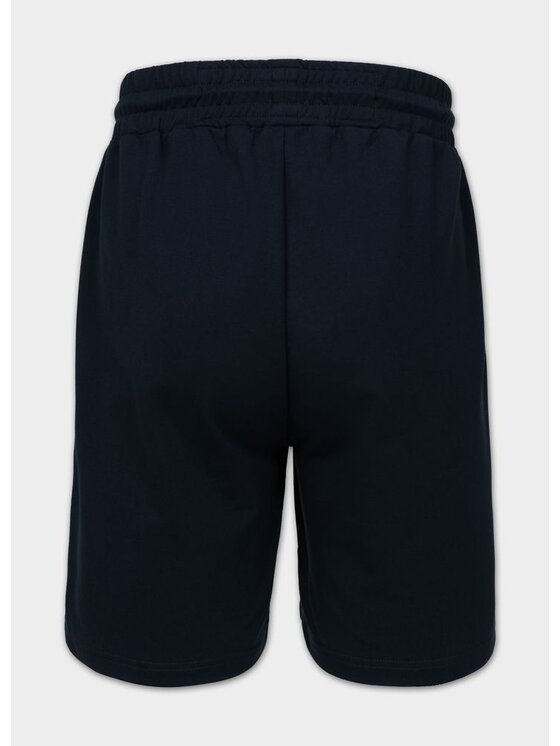 PITBULL PITBULL Szorty sportowe TAPE PARKER Granatowy Regular Fit