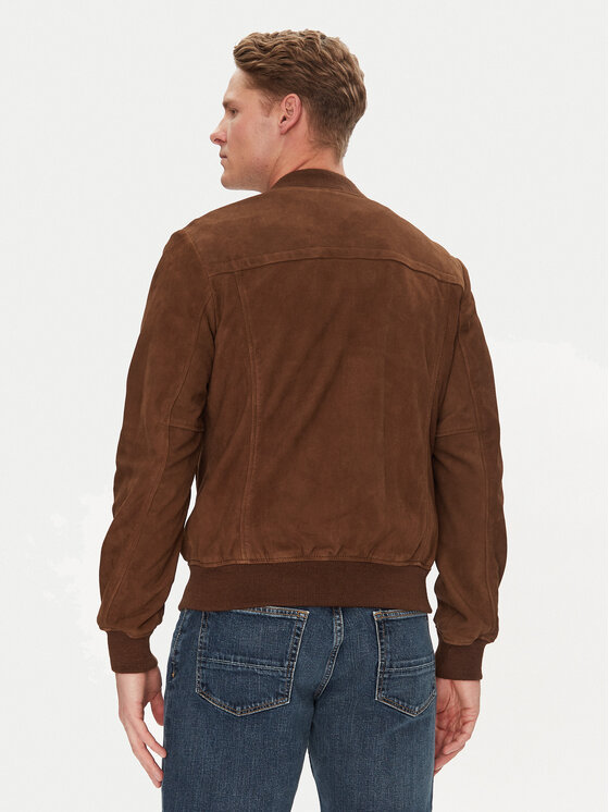 SCHOTT N.Y.C. SCHOTT N.Y.C. Geacă de piele LC300 Maro Regular Fit