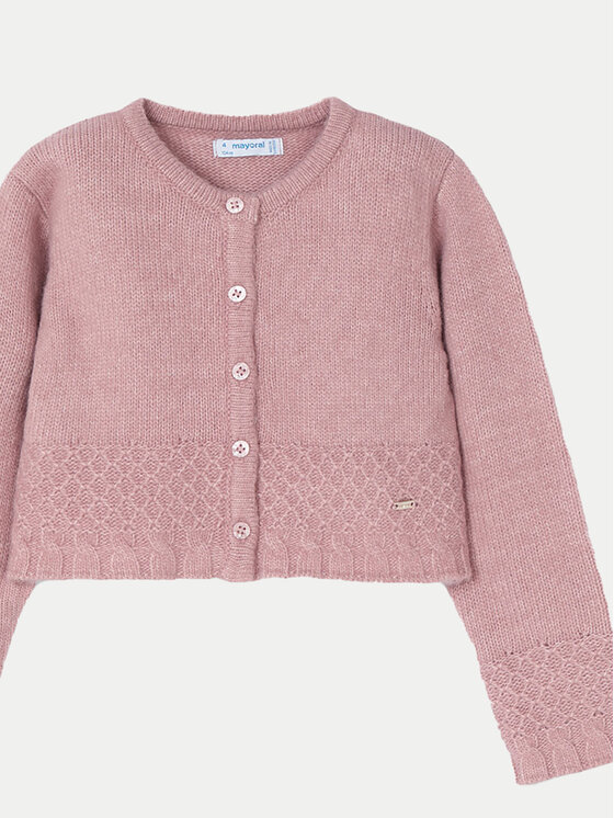 Mayoral Mayoral Strickjacke 4361 Rosa Regular Fit