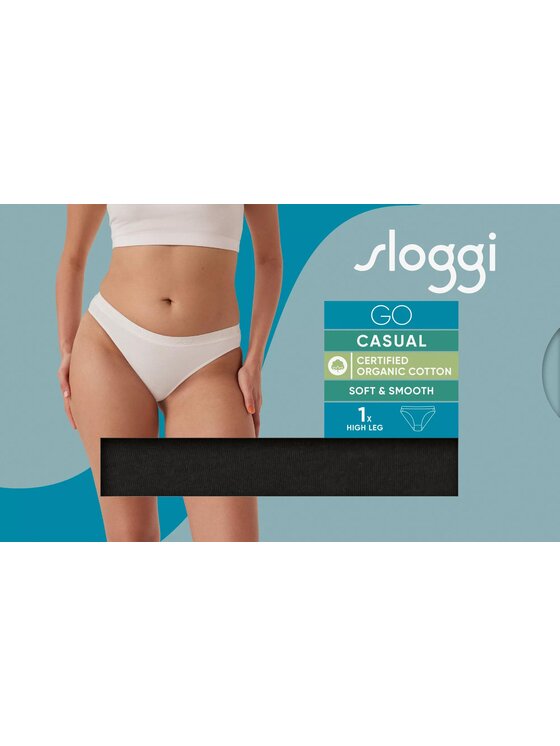 Triumph Triumph Figi klasyczne sloggi GO Casual High leg Czarny
