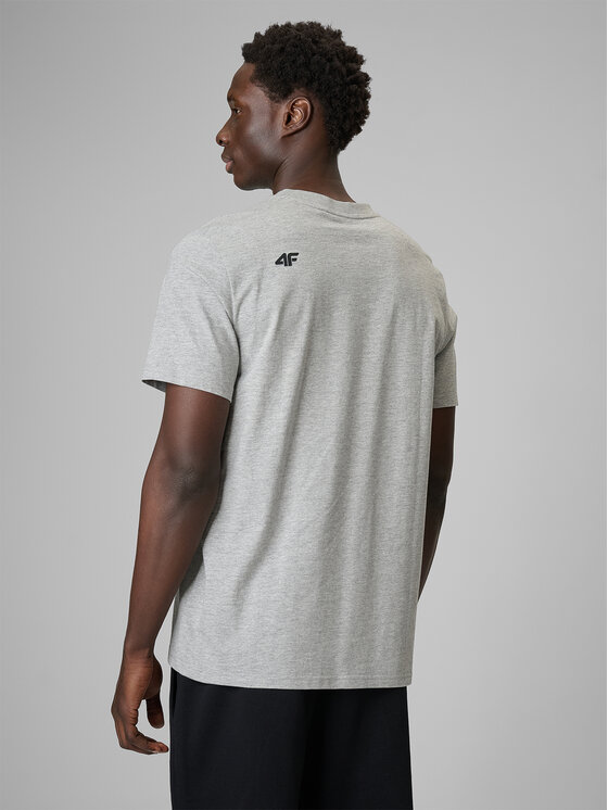 4F 4F T-Shirt NOS Szary jasny Regular Fit