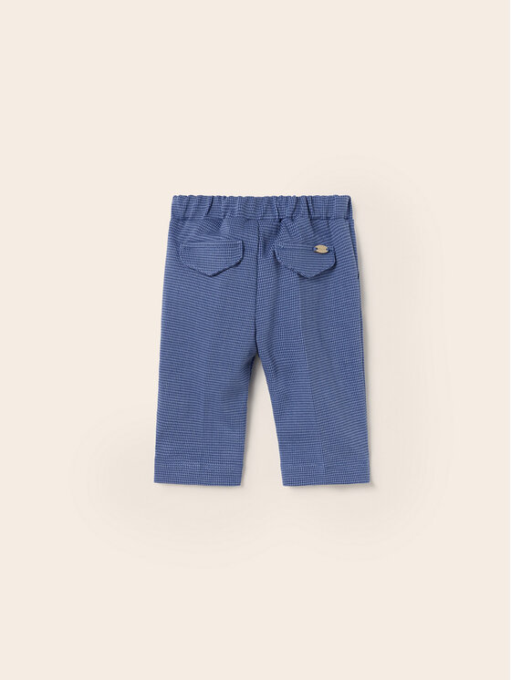 Mayoral Mayoral Pantaloni di tessuto 1511 Blu Regular Fit