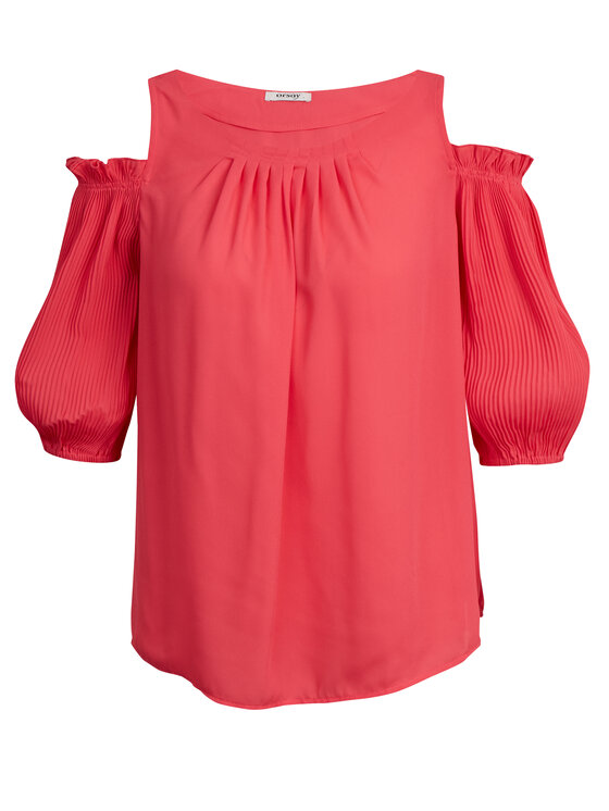 Orsay Orsay Bluzka 680066324000__36 Czarny Regular Fit