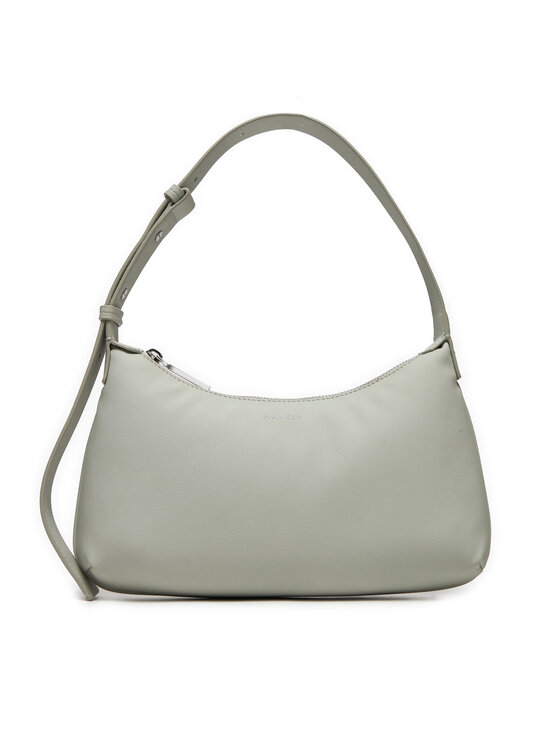 Geantă Calvin Klein Calvin Soft Shoulder Bag K60K612156 Gri