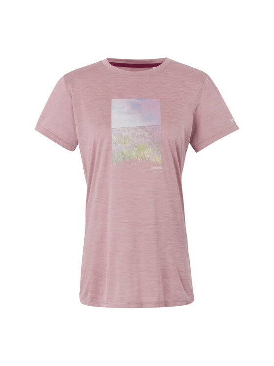 Regatta Regatta T-Shirt Fingal IX Fioletowy Short Fit