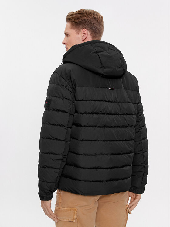 Tommy Hilfiger Tommy Hilfiger Kurtka przejściowa MW0MW33735 Czarny Regular Fit