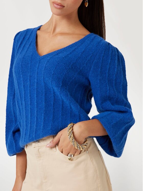 Guess Guess Sweter 169465 Niebieski