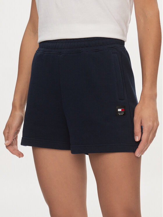 Tommy Jeans Tommy Jeans Sportovní kraťasy New Cls DW0DW17772 Tmavomodrá Relaxed Fit