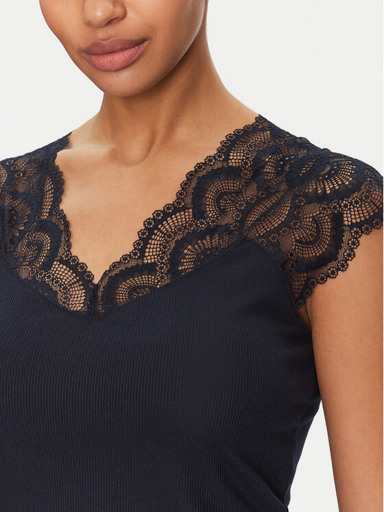 Morgan Morgan Bluse 222-DELO Dunkelblau Regular Fit