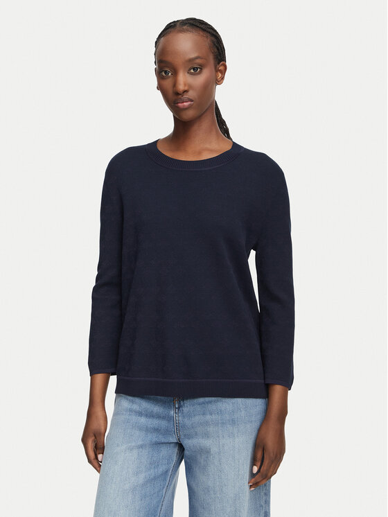 JOOP! Pulover 263Kn32Kusta 30103298 Bleumarin Relaxed Fit