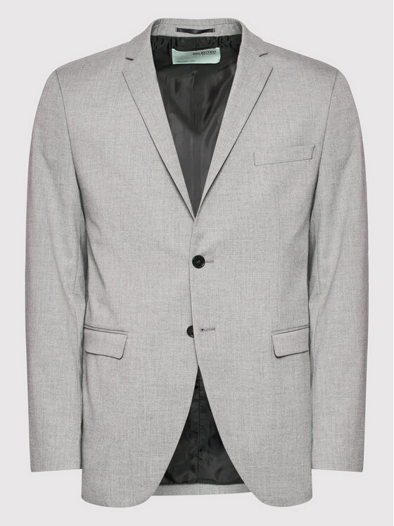 Selected Homme Selected Homme Сако Logan 16056888 Сив Slim Fit