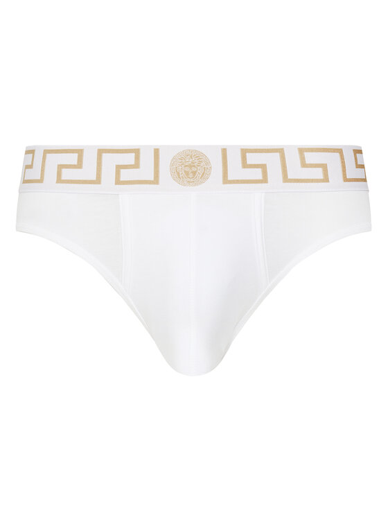 Versace Versace Set di 3 slip AU10327 Bianco