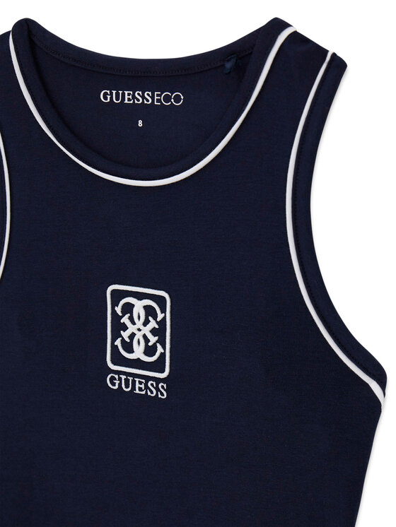 Guess Guess Top J6GI11 K6YW4 Tumesinine Regular Fit