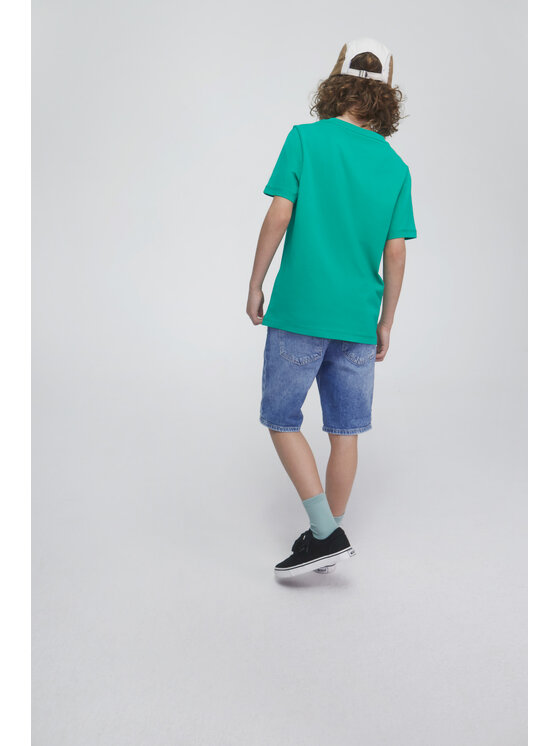 T-shirt SS21-TSB002 Verde Regular Fit