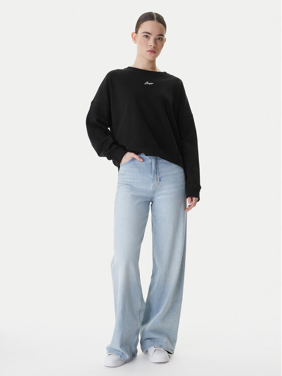 BOSS BOSS Felpa C_Ever 50554711 Nero Oversize