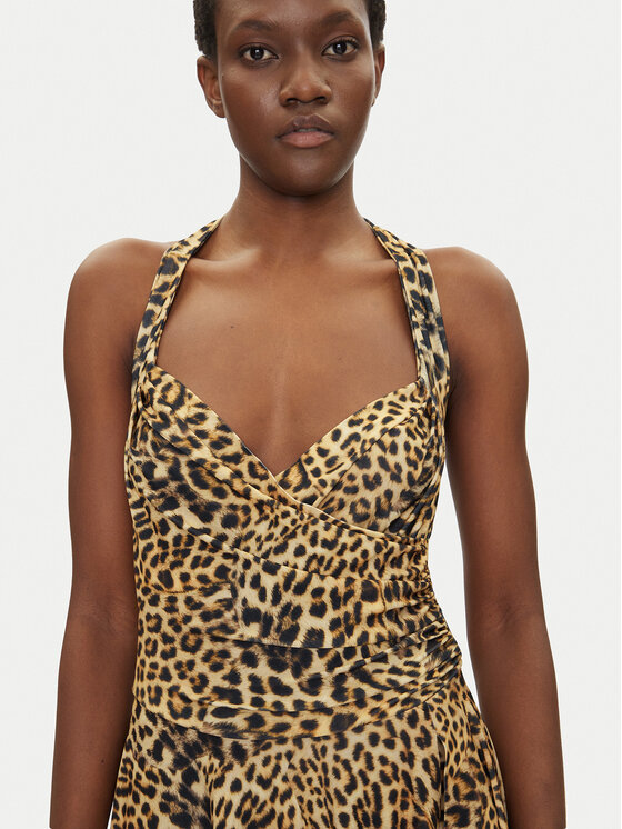 NORMA KAMALI NORMA KAMALI Igapäevane kleit KK4243PLG47656 Pruun Slim Fit