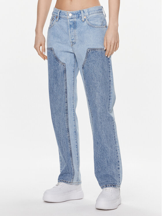 Levi's Džínsy 501 90'S A7509-0000 Modrá Relaxed Fit