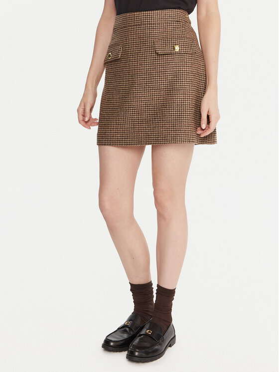Barbour Barbour Mini sukně Sophia LSK0130MI11 Hnědá Regular Fit